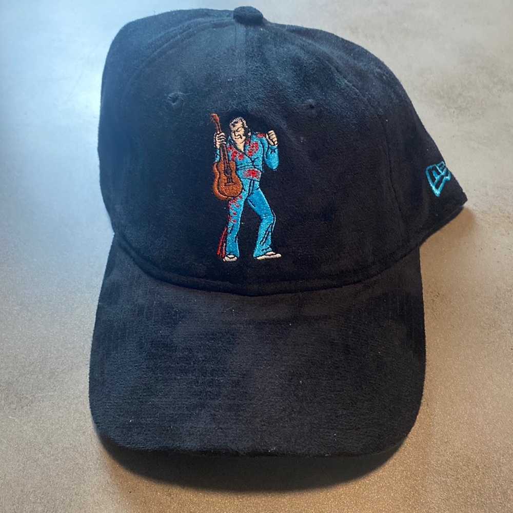 Velvet WWE Honky Tonk Man adjustable hat